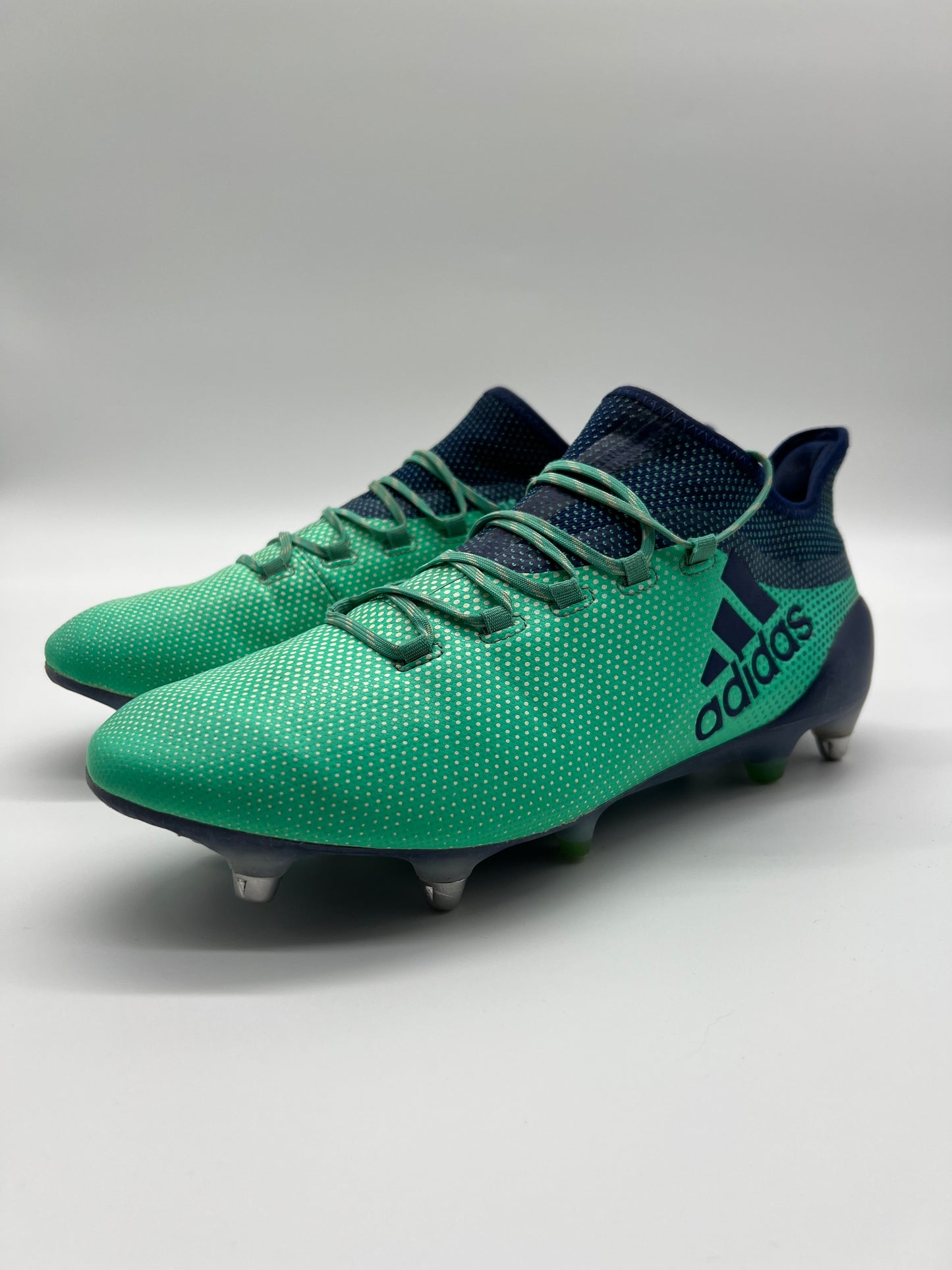 Adidas X 17.1 SG Purechaos bleu/vert