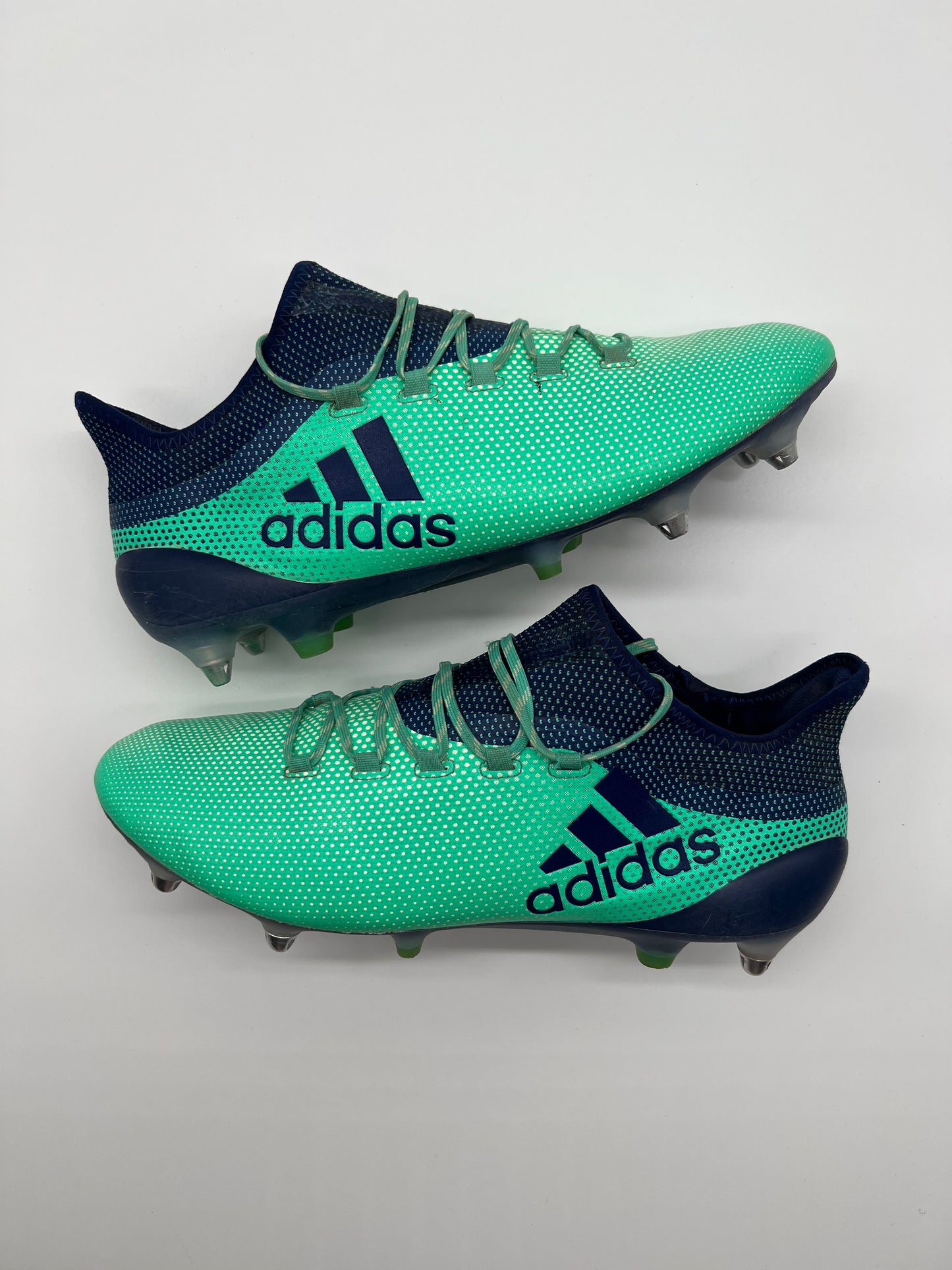 Adidas X 17.1 SG Purechaos bleu/vert