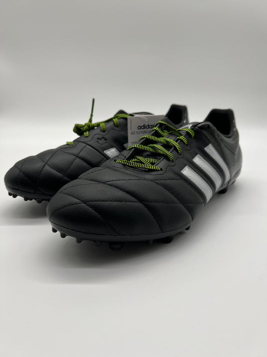 Adidas Ace 15.3 FG/AG Leather noir/gris/vert