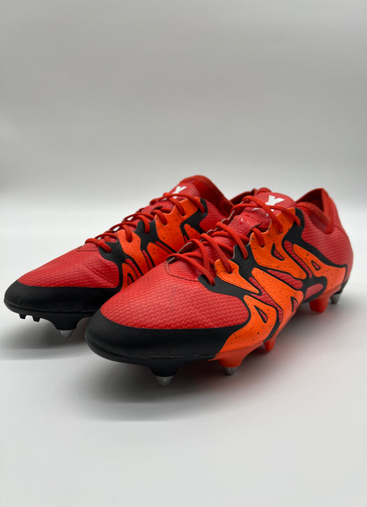 Adidas X 15.1 SG rouge/noir/orange/blanc