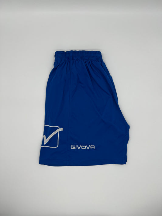 Short Givova bleu/blanc